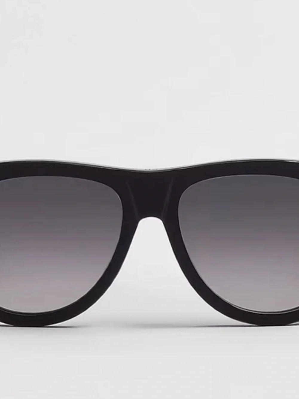 Dior Black Sunglasses with Gold Logo Accents